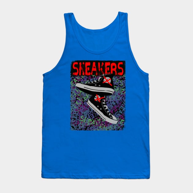 sneakers Tank Top by martian